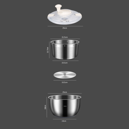 Multiple Purpose 6L Capacity Produce Dryer For Healthy Cooking 2