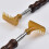 Compact and Foldable Back Scratcher Stainless Steel Texture 6