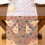 Spring Butterfly Print Table Runners 2pcs Fade-30 275cm 4