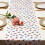 Spring Butterfly Print Table Runners 2pcs Fade-30 275cm 5