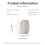 Embossed Candle Melter Device Ceramic Essential Oil Burners-B 3