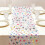 Spring Butterfly Print Table Runners 2pcs Fade-30 275cm 7