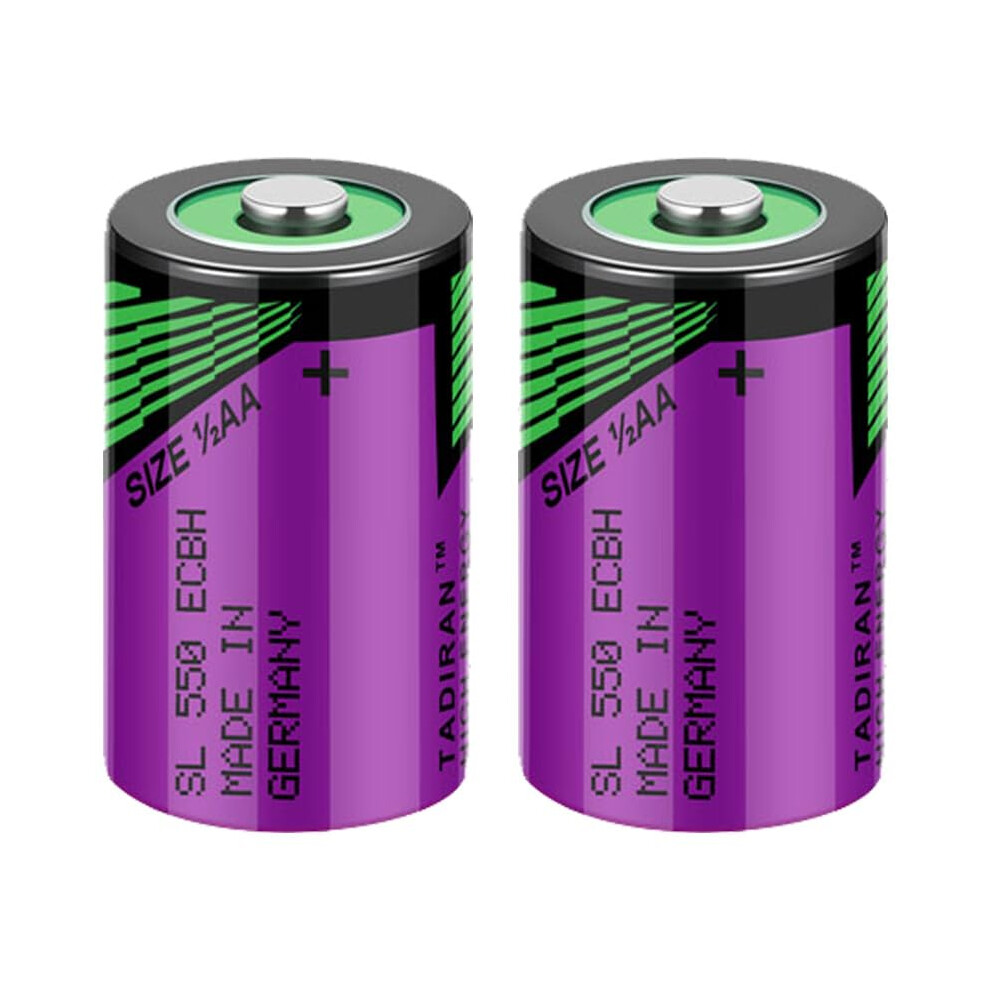 3.6V 1100Mah 1/2Aa Nonrechargeable Lithium Battery Dual Pack For Tadiran Sl550 Sl750 Backup Devices 9092120840322