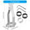 Ergonomic Square Hole Drilling Jig Aluminum Square Hole Drill 3