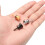 Guitar Strap Part 3 Pair Guitar Strap Buttons End Pins and 3 Pair Rubber Guitar Strap Blocks 5