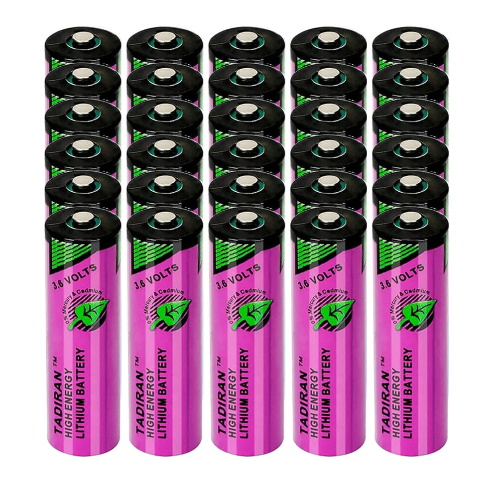 30 Pack 3.6V 2400Mah Tl5903 Aa Lithium Plc Backup Battery For Siemens S7400 Er14500 9771547096931