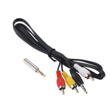 AV Cable for Raspberry Pi 2 Model B+ with Clear Audio Video Output and Plug and Play Setup
