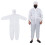 Polyester Static-Resistant Dustproof Coverall for SMT Workshop 2XL 6