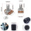 80PCS Linear Rotary Potentiometer Kit B5K‑B100K Ohm B Type Variable Resistor for Precise Audio Control 2