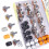 80PCS Linear Rotary Potentiometer Kit B5K‑B100K Ohm B Type Variable Resistor for Precise Audio Control 4