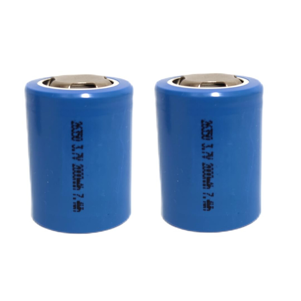 2 Pcs 3.7V 26350 Liion Rechargeable Battery 2500Mah For Flashlight Camera And Toys 9771547098492