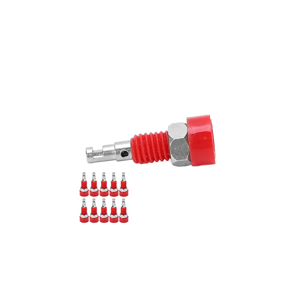 Binding Post Banana Jack 10 Pack Rustproof Flame Retardant Secure Panel Mount For Electronic Instruments 9771547099086