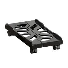 Adjustable PC Tower Stand with Wheels, Ventilated Cooling Base, Under Desk CPU Holder for Home Office