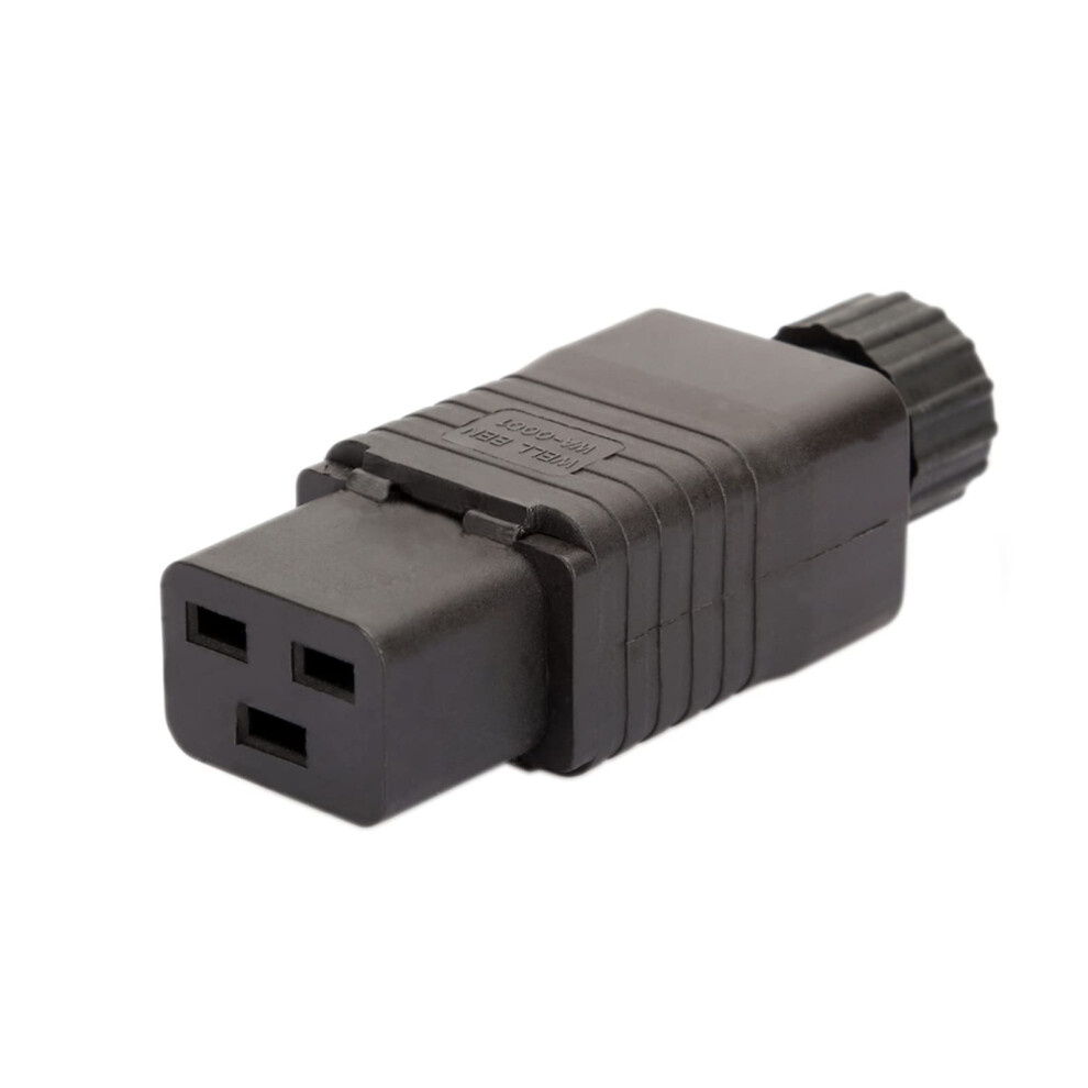 Iec320 C19 To C20 Power Adapter 16A 250V Universal Connector For Ups Pdu Secure Durable Design 9092120225174