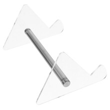 Clear Acrylic Keyboard Stand for Desk, Ergonomic Detachable Riser with Antislip Stable Design
