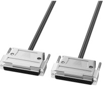 DB62 Male Female Extension Cable SCSI Connection Cord Speed Double Shielding for Industrial Instruments