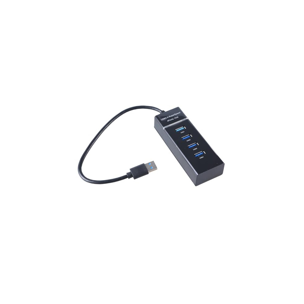 Usb 3.0 Hub 4 Port Speed Data Transfer Plug And Play Adapter For Laptop Computer Expansion 9771547601227