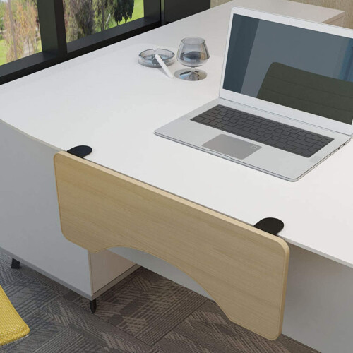 Clamp On Keyboard Tray with Foldable Ergonomic Desk Extension, Arm Support, Space Saving Design 1