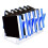 CD Holder 2 Pack, Clear Acrylic CD Organizers, CD Display Rack Holds for Media Shelf Storage and Organization 3