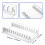 CD Holder 2 Pack, Clear Acrylic CD Organizers, CD Display Rack Holds for Media Shelf Storage and Organization 7