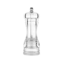 Pepper Grinder-Acrylic Salt and Pepper Shakers Adjustable Coarseness By Ceramic Rotor Kitchen Accessories M