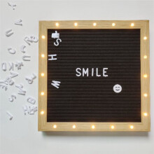 Letter Board, Message Board, Changeable Sign Boards , Baby Announcement Sign Grey