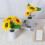 C Rechargeable Sunflower LED Simulation Night Light Table Lamp Simulation Flowers Decorative Desk Lamp 6