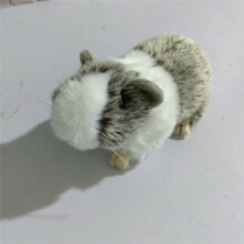 C Simulatie Muis Speelgoed Hamster Model Huisdier Speelgoed, Gevuld Hamster Leuk Speelgoed, Gesimuleerd Hamster Speelgoed voor Kat of Hond
