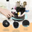 Makeup Brush Holder, 360 Rotating Makeup Organizer Makeup Brush Organizer Make  Brushes Cup Makeup Brushes Holder,B 3