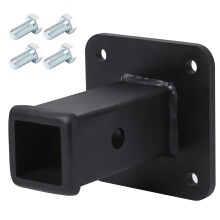 Heavy Duty 2 Inch Bolt On Trailer Hitch Receiver 20000 LBS for Skid Steer Tractor Lawn Mower