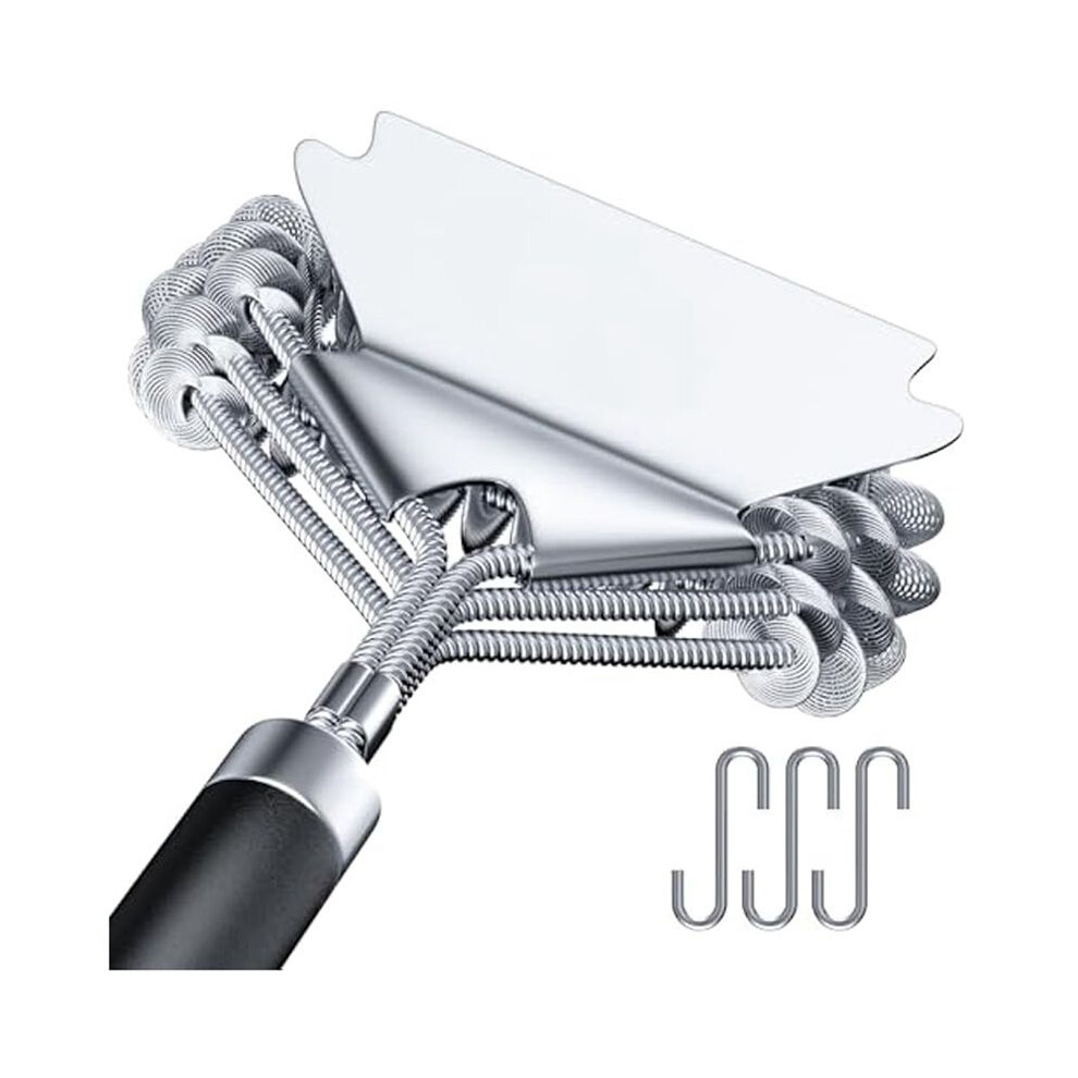 Grill Brush And Scraper Bristle Free, Grill Brush For Outdoor,Stainless Steel Bbq Brush For Grill Cleaning,Hook Included 4712439141686