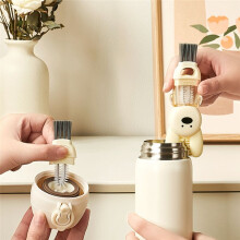 3-In-1 Cup Lid Cleaning Brush, Portable Cleaning Brush Set, Suitable for Cup Lids with Narrow Spaces Between Cups