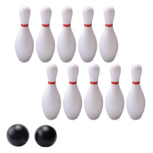 Set di Palle da Bowling Indoor Outdoor Multifunzionale Giocattolo Educativo Sportivo Set di Giochi da Bowling per Bambini Regali di Natale per Bambini