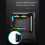 COOLMOON GT8  Card Bracket ARGB Computer Shenguang Synchronous Horizontal Chassis Decoration Fixed GPU Support Bracket 2