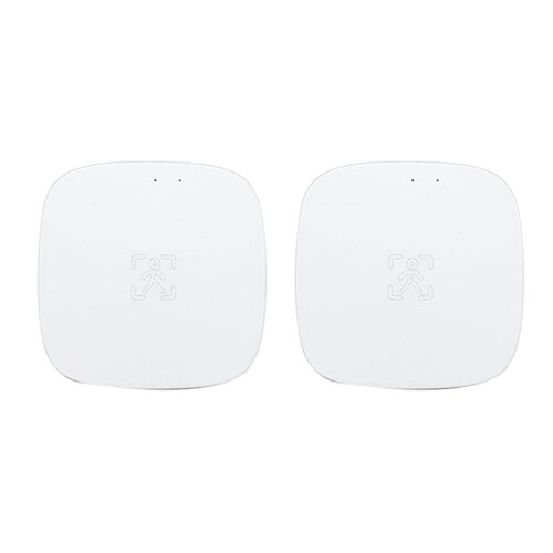 2X Tuya WiFi MmWave Human Presence Sensor with Luminance MicroWave  Detection PIR Motion Sensor Wall Mount