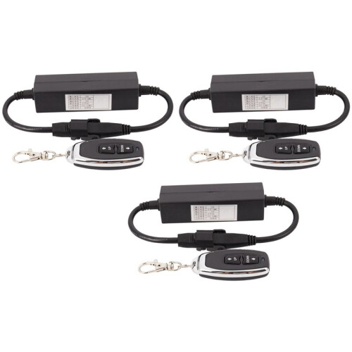 3X 12V  Motor Linear Actuator Wireless Remote Control Dpdt  Forward Reverse Electric Putter Remote Control 1