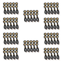 100 Pcs 12V 23mm Dual Color Switchback 4014 Smd 12 LED Drl Eye Daytime Light Car Motor Turn Lights