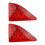 2X for  Master  Movano 10-19 Rear Red Central Brake Light Third Stop 1