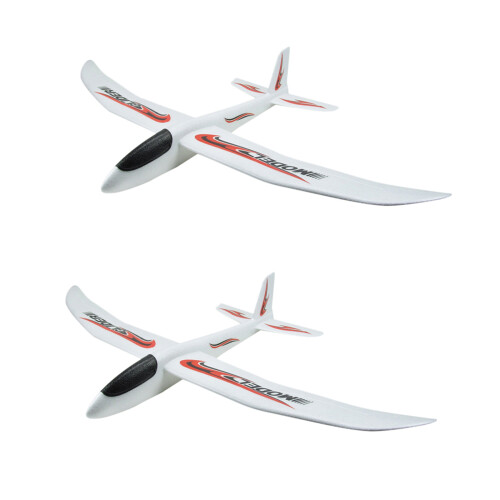 2X 99CM EPP Foam Hand Throwing Aircraft (Sticker) 706 1