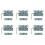 6X PCB Circuit Board for  18V Li-Ion Battery Voltage Detection Protection 1