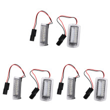 6x White Red Car LED Door Courtesy Light for  Wish Prius Camry Alphard Isis Estima for  Is250 Rx350
