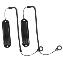 Retractable Pen Lanyard Strap for Stylus Pens with Spring Rope, Secure Ring and Desk Base, 2pcs