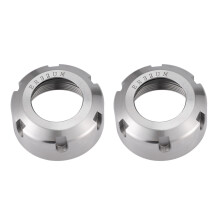2X High Precision Er Collet Nut ER32 Milling Maching Clamping Nut CNC Milling Engraving Machine Collet Nut