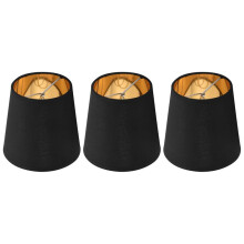 Small Lamp Shade Set of 9 Chandelier Shade Small Lamp Shade Clip for Candelabra Bulbs Table Chandelier Wall Lamp