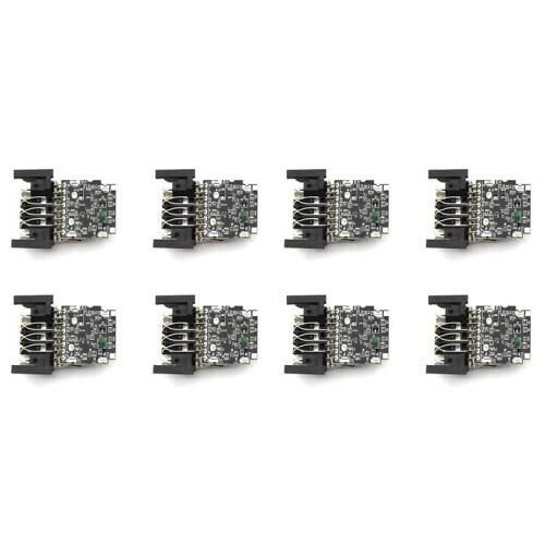 8 Pcs Suitable for  DCB200 20V10 Core 21700 Electric Core Power Tool Plastic Shell Protection Board