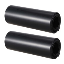 2X PVC Heat Shrink Tubing Wrap RC Battery Pack LiPO NiMH NiCd(2M 120MM Black)