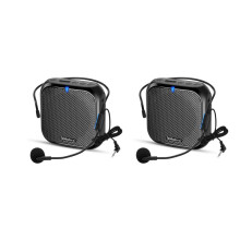2X Rolton Tragbarer Sprache Verstärker, Megaphon Booster mit Mikrofon Lautsprecher Persönliches PA System Zur Sprache Verstärkung