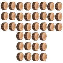 36Pcs Wooden Candle Holder,Votive Tealight Holder for Wedding Party for Table,Halloween Christmas Party Home Decor