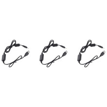 3X Carregador de Cabo USB Carregador para VX-1R VX-2R VX-3R Carregador de Bateria para Walkie Talkie