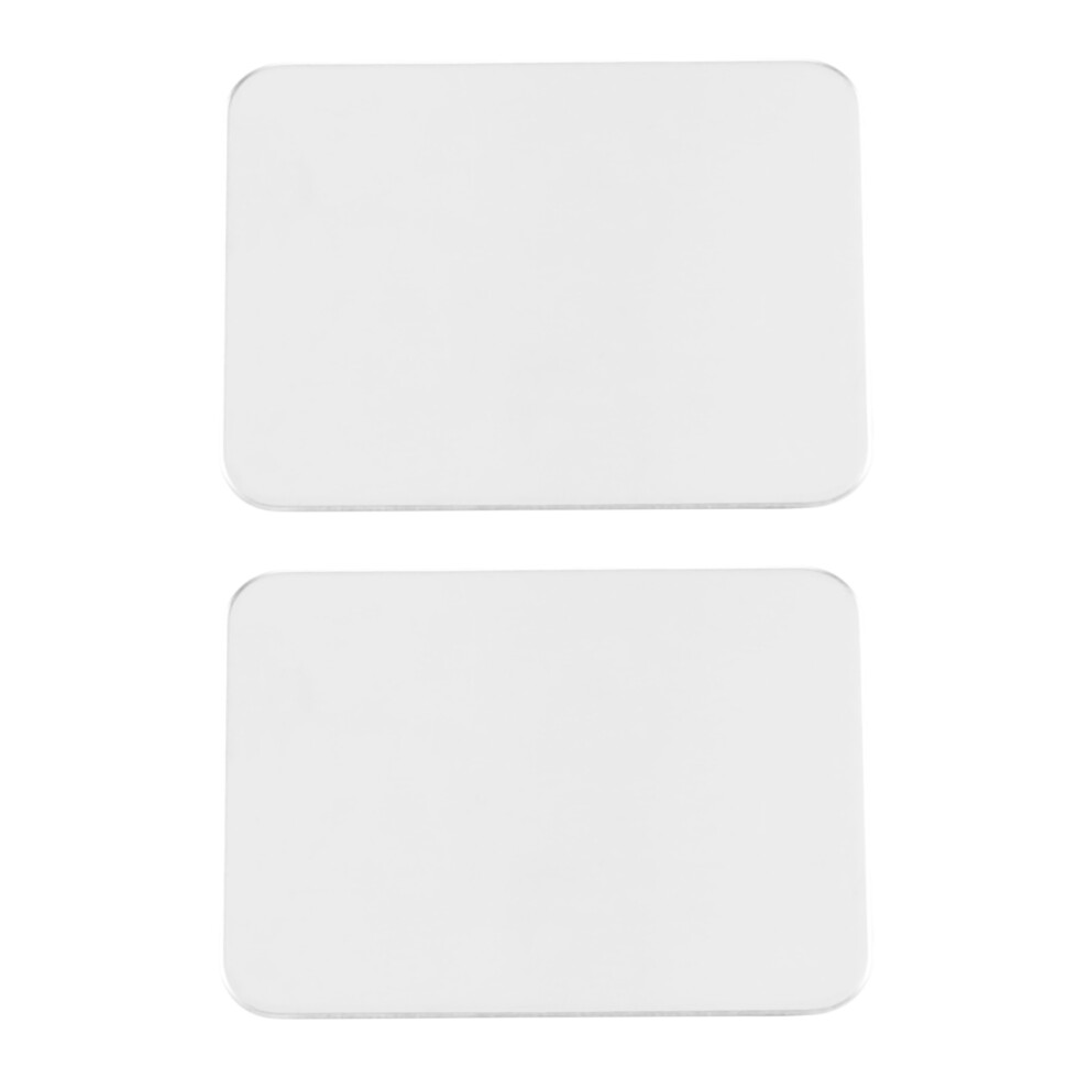 Bobotron 2X Salon Manicure Finger Ring Color Palette Make Cream Foundation Mixing Palette Stainless Steel Plate